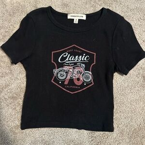 Graphic baby tee